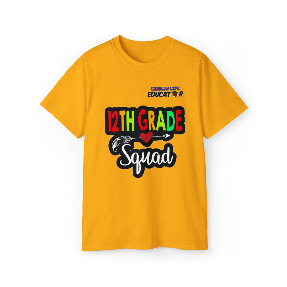 Thumbnail: Teacher 12th grade Squad  Unisex Ultra Cotton Tee