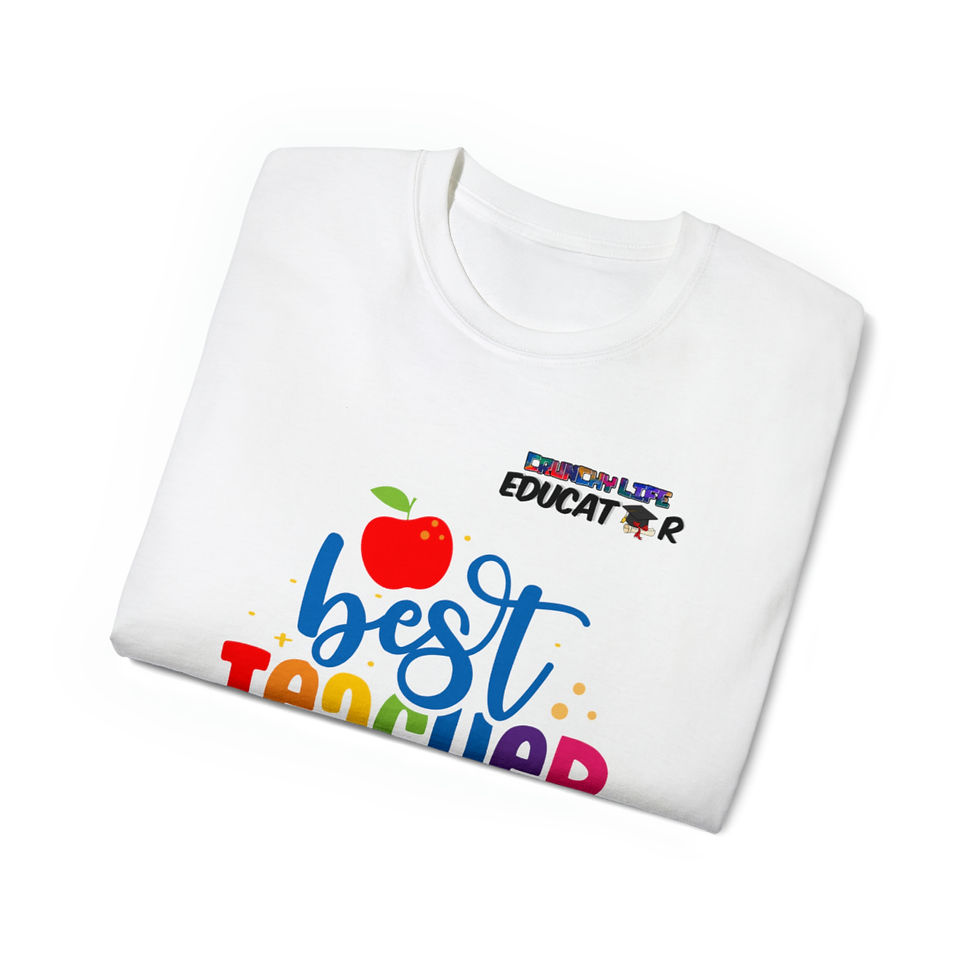 Thumbnail: Best Teacher Ever Unisex Ultra Cotton Tee