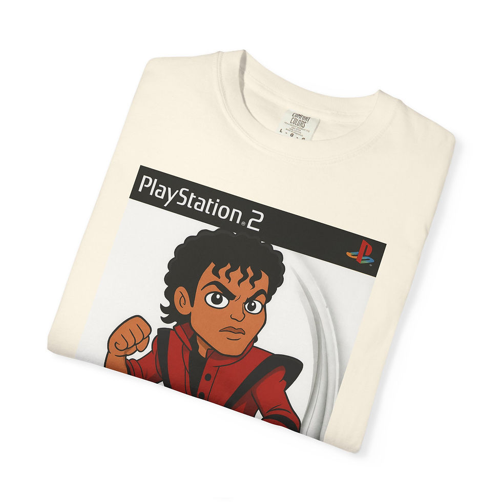 Thumbnail: ThrillerXplaystation  Inspired T-Shirt, Vintage Style Tee, Unisex Streetwear
