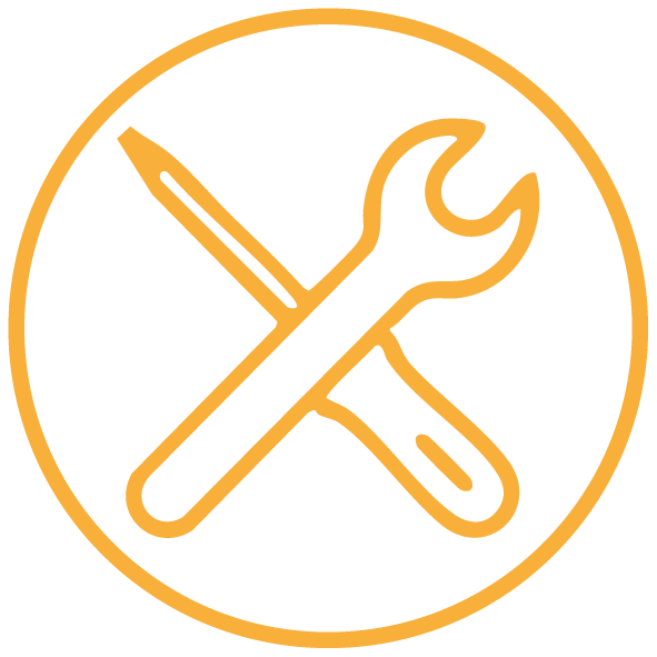 Service and Maintenance icon – US car workshop by PPVehicles