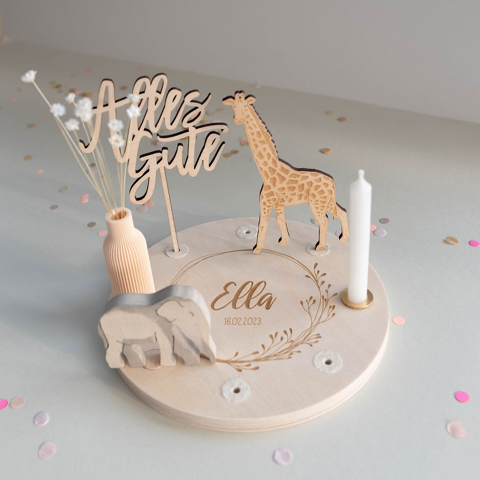 Miniaturbild: Geburtstagskranz mit Name