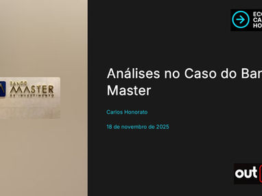 Capa de relatório banco master