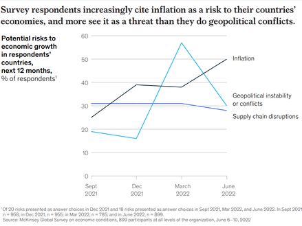 McKinsey economic outlook - June 2022
