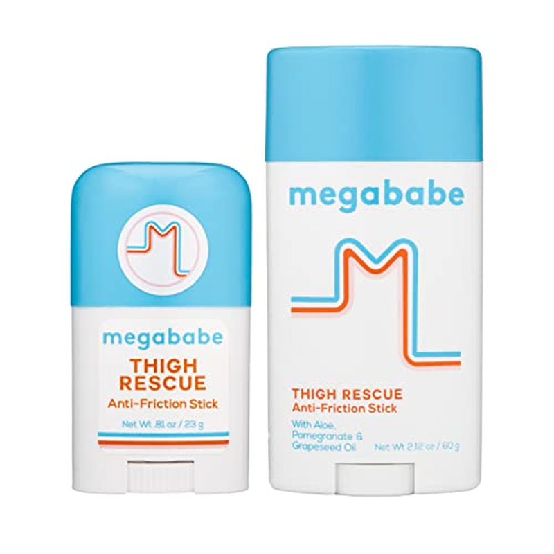 Anti-Chafe 2-Piece Bundle - Thigh Rescue Anti-Chafe Stick 2.12 Oz & 0.81 Oz Trav