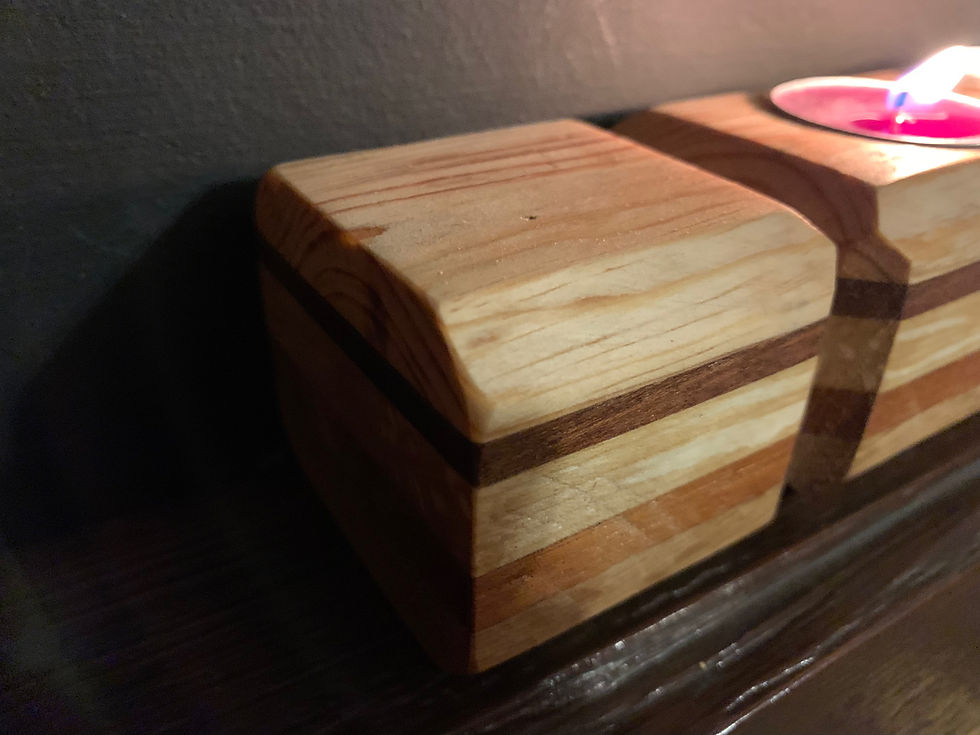 Thumbnail: Christmas Cracker Candle Holder