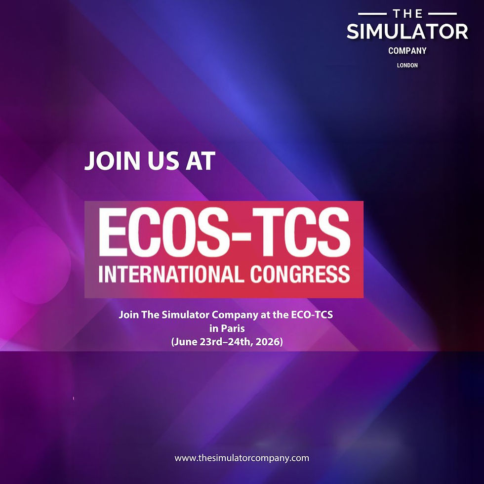 Joining Forces in Paris: The Simulator Company and Twin Medical at the ECOS-TCS Congress 2026