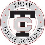 Troy High School logo with TC initials
