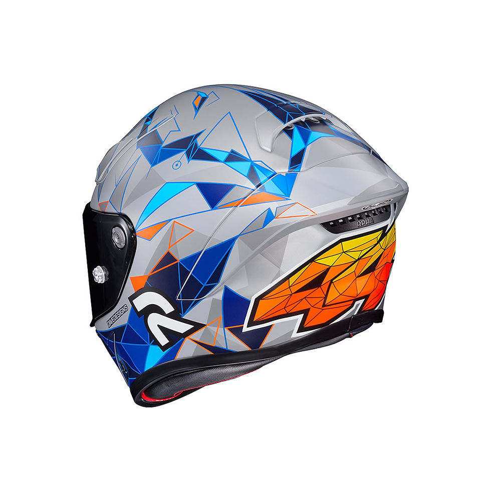 Miniatura: Capacete HJC RPHA 1 Pol Espargaró MotoGP Preto Azul