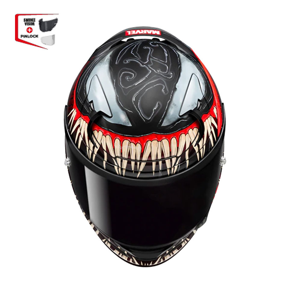 Miniatura: Capacete HJC RPHA 12 Venom 3 Marvel Vermelho Preto