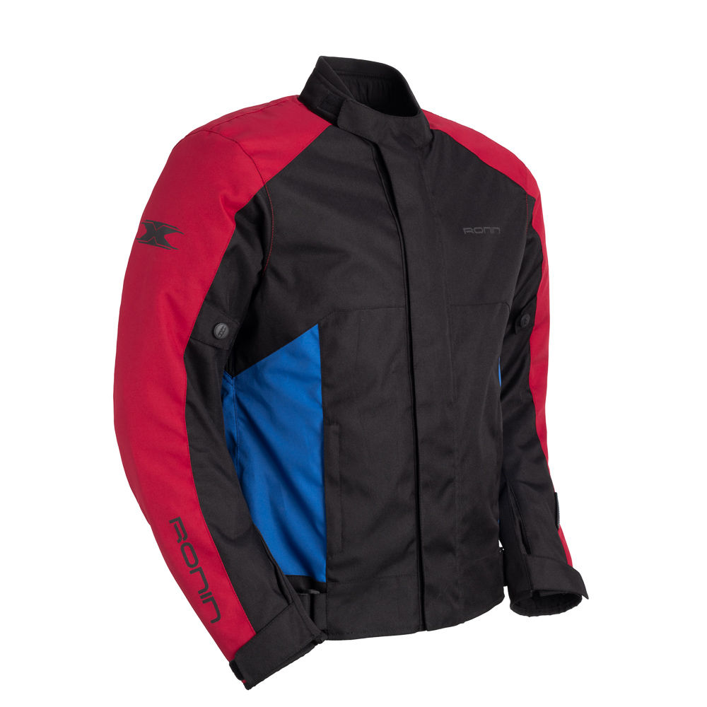 Jaqueta Texx Ronin V2 Masculina Preta Vermelha Azul Impermeável CE