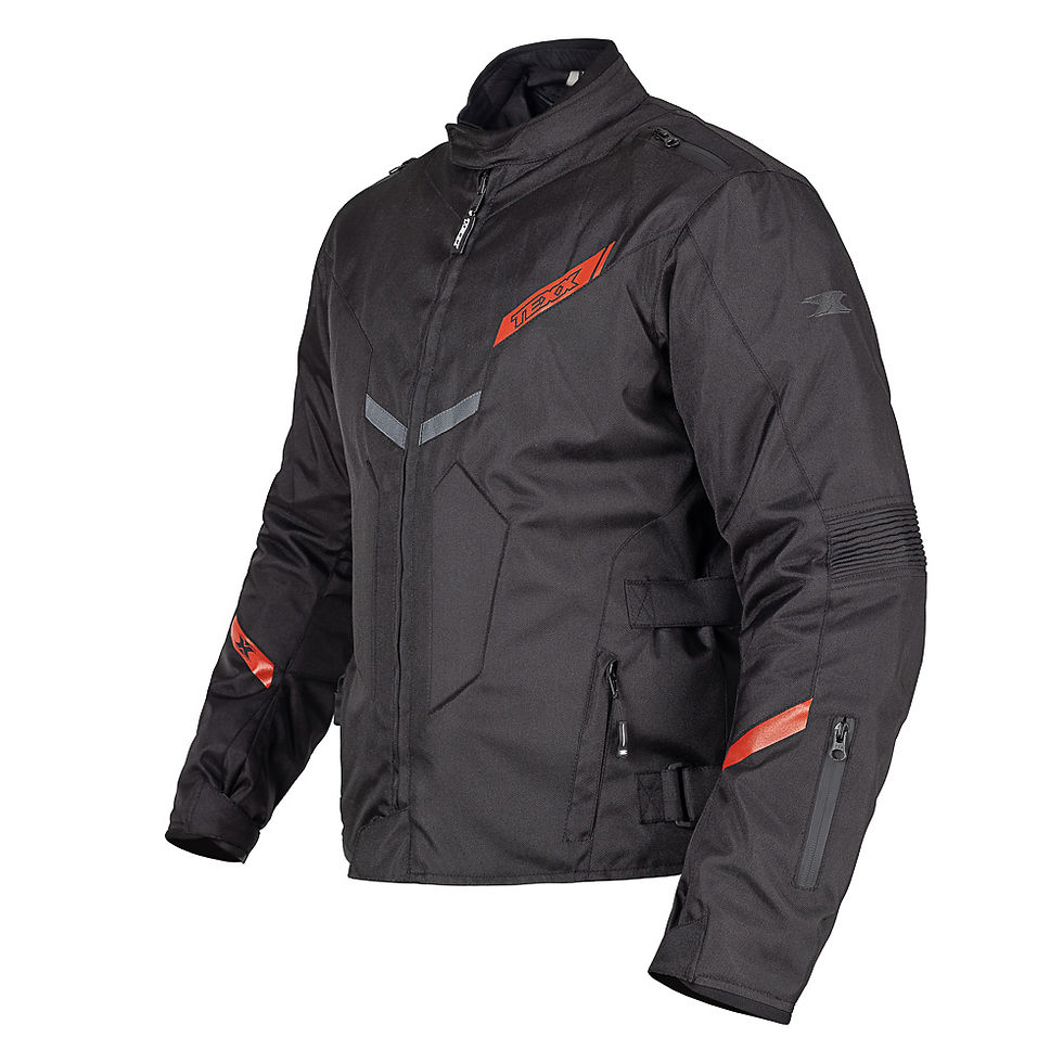 Miniatura: Jaqueta Texx New Strike V3 Masculina Preta Vermelha CE