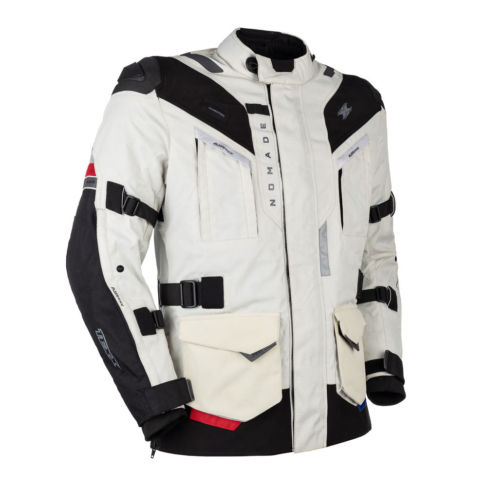 Jaqueta Texx Nomade Masculina Branca Azul Vermelha Adventure CE