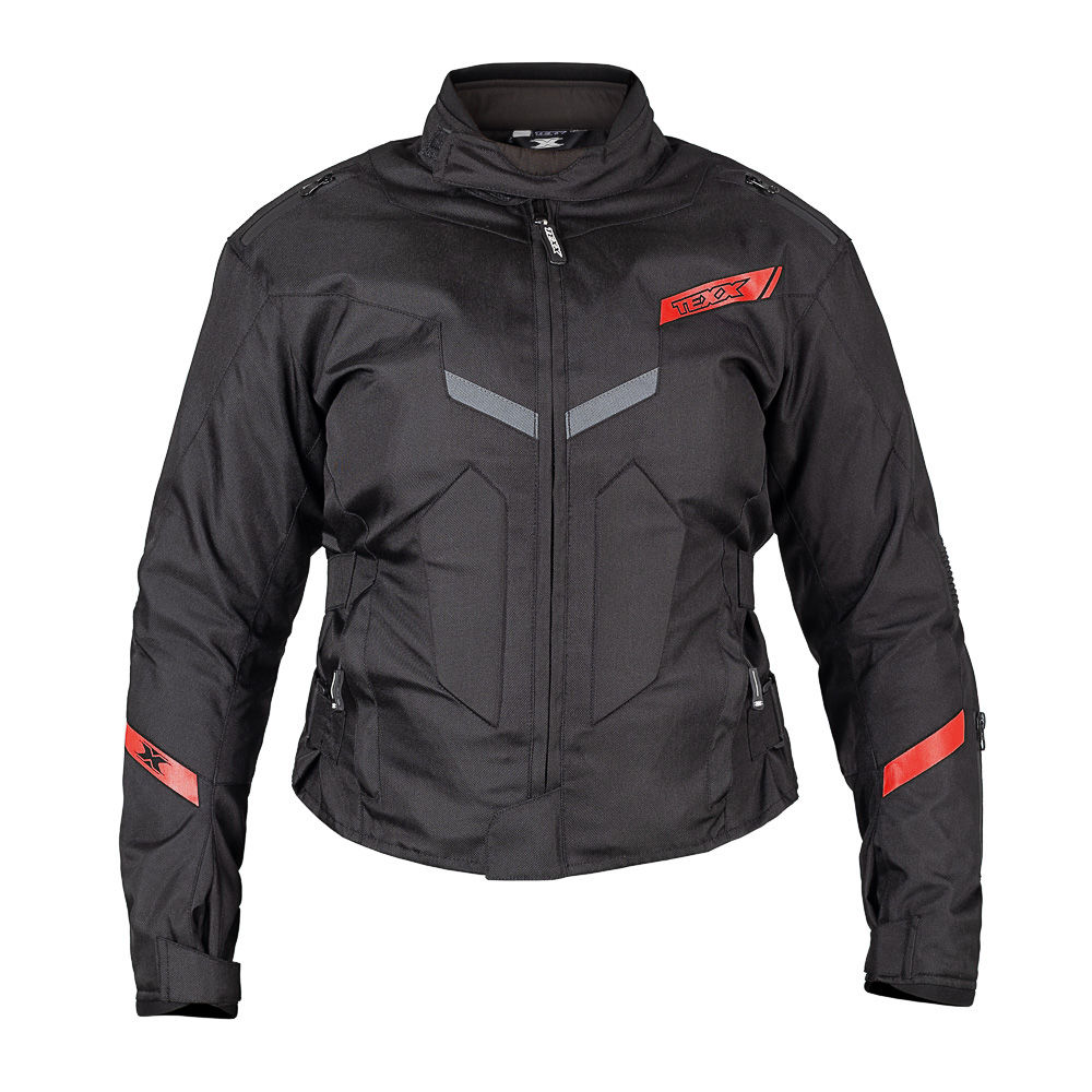 Jaqueta Texx New Strike V3 Lady Feminina Preta Vermelha CE