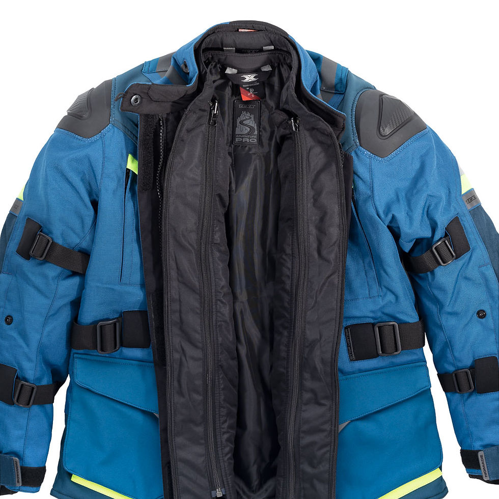 Miniatura: Jaqueta Texx Nomade Masculina Azul Verde Adventure CE