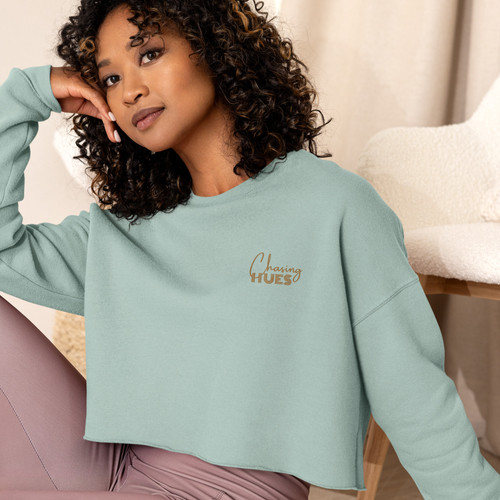 Embroidered Cropped Pull-Over | chasinghuesmusic Embroidered Cropped Pull-Over | chasinghuesmusic