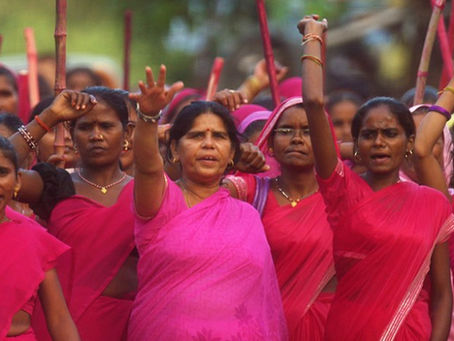 La marea rosa enardecida