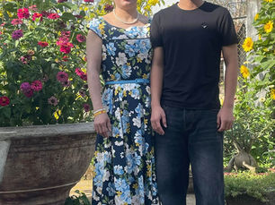 A Beautiful Day in the Flower Garden