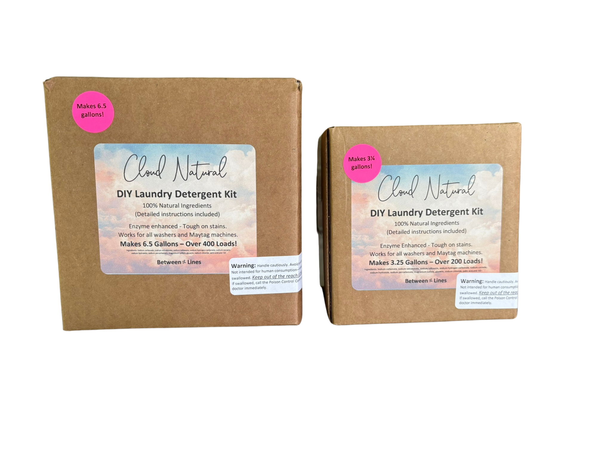 Cloud Natural Detergent Kit