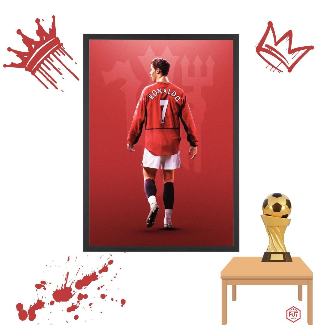 CR7 Poster Çerçeve Tablo