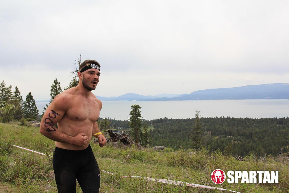 Bryce boepple trail running with beautiful views