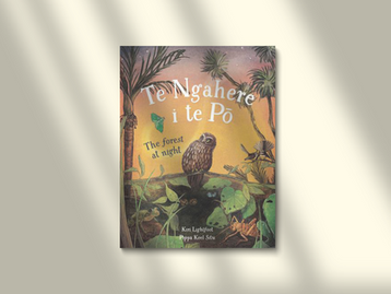 Te Ngahere i te Pō by Kiri Lightfoot - Design & Illustration process