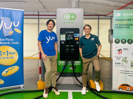 Charge+ partners yuu Rewards Club to offer the biggest loyalty rebates for EV charging in Singapore at up to 18% cash rebates 