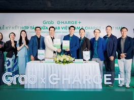 Grab and Charge+ Partner to Develop Electric Vehicle Charging Network in Vietnam