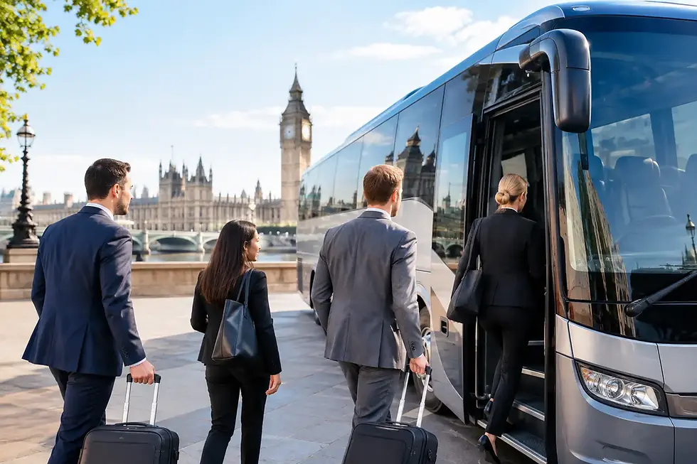Corporate Coach Hire London for Business Groups