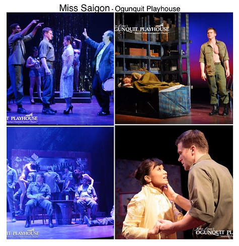 Miss Saigon Gregg Goodbrod Jennifer Paz Ogunquit playhouse