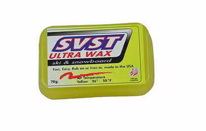Thumbnail: SVST Ultra Ski Wax 2.5 oz Bars Yellow
