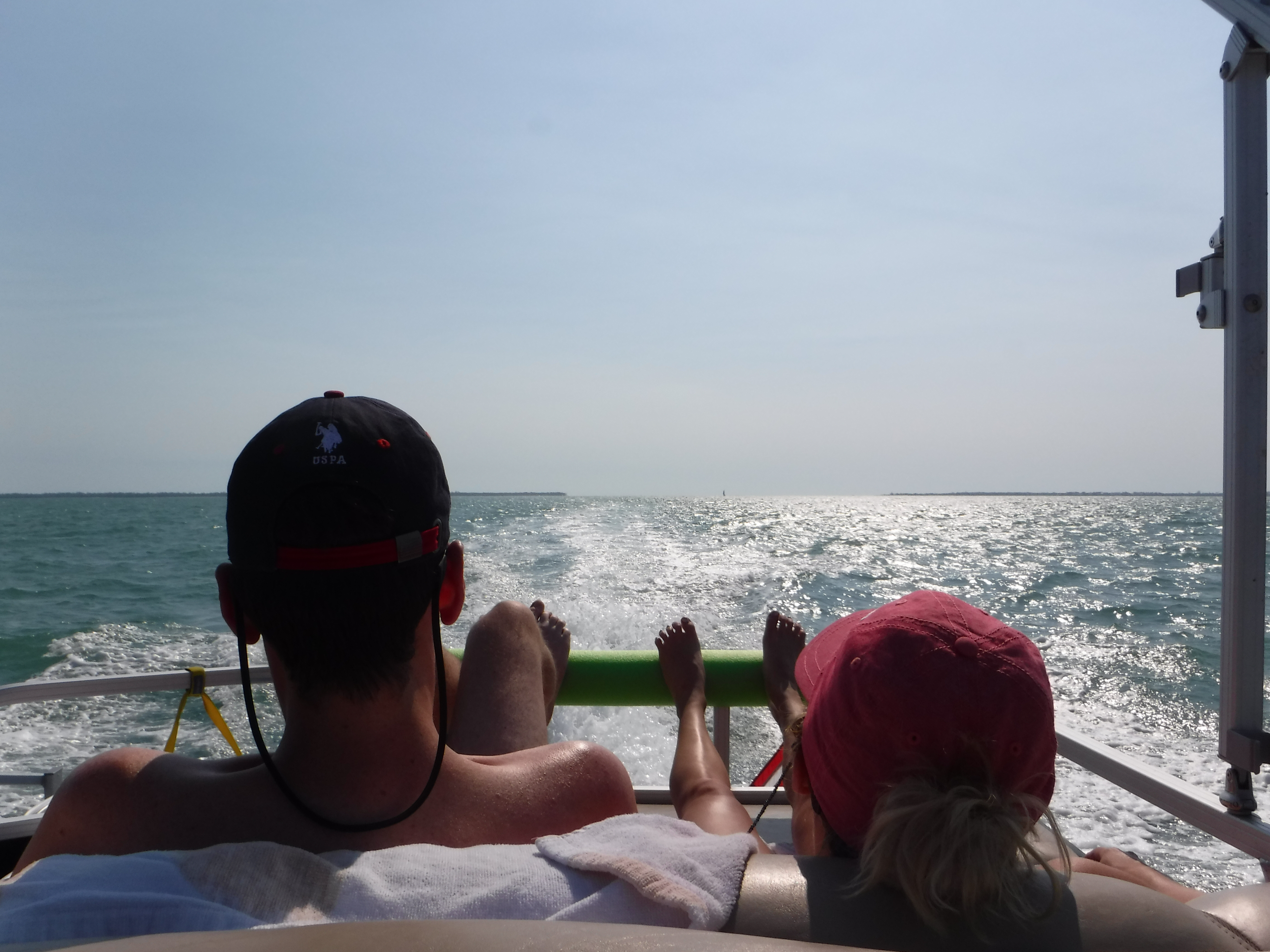 Relaxing on the way back