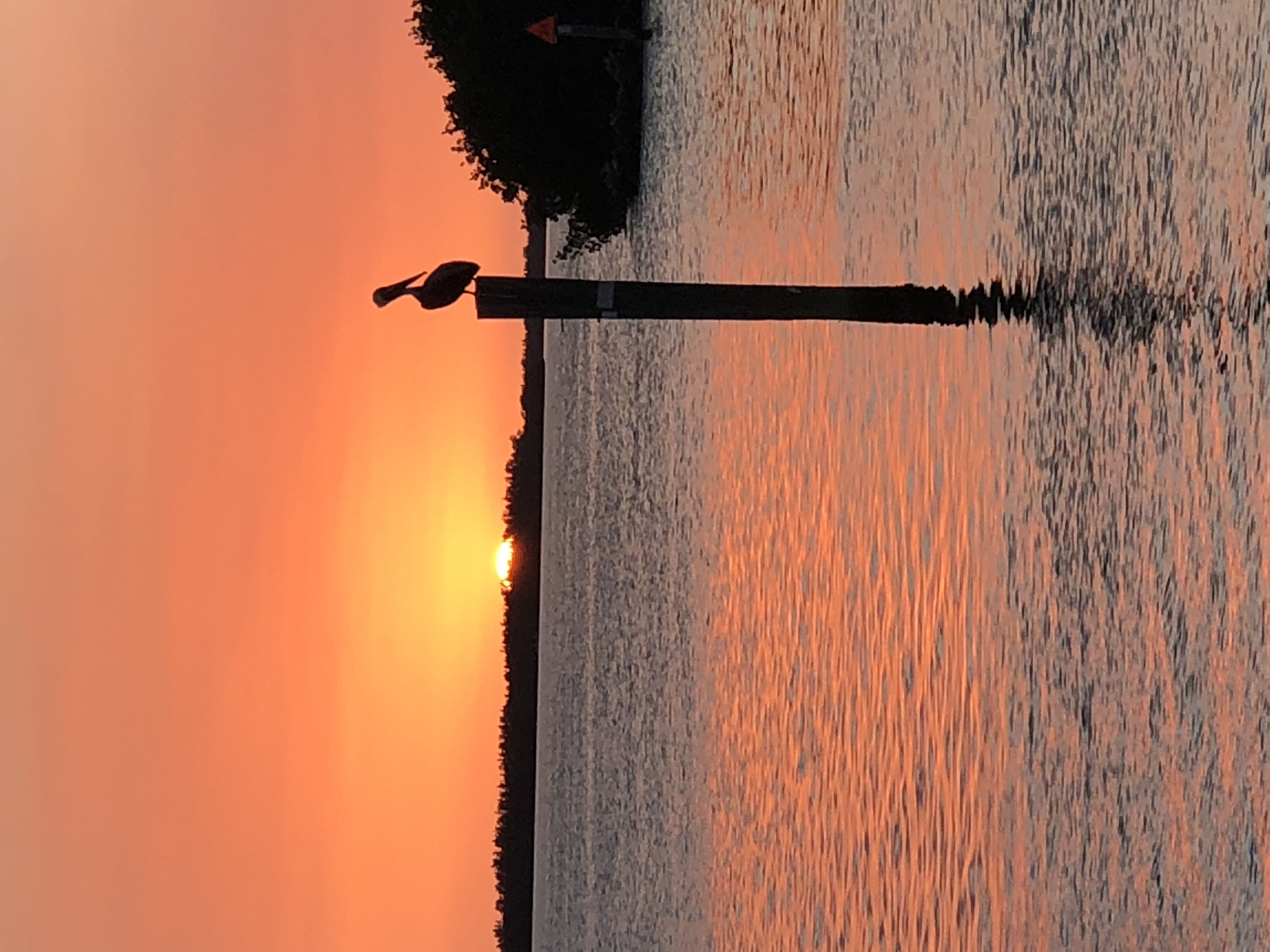 Sunset off Pine Island