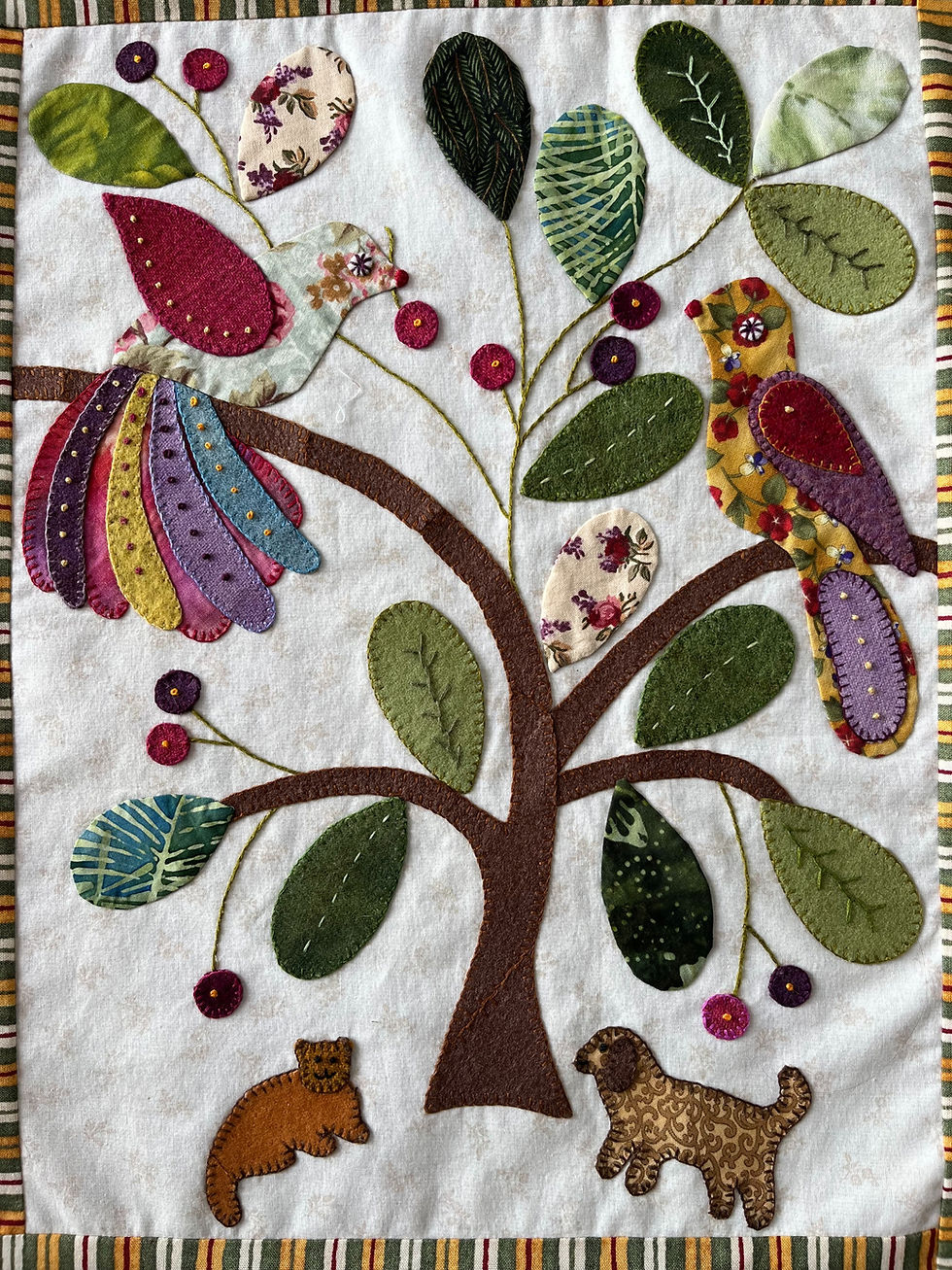 Thumbnail: Hand Applique Quilt Class Fee