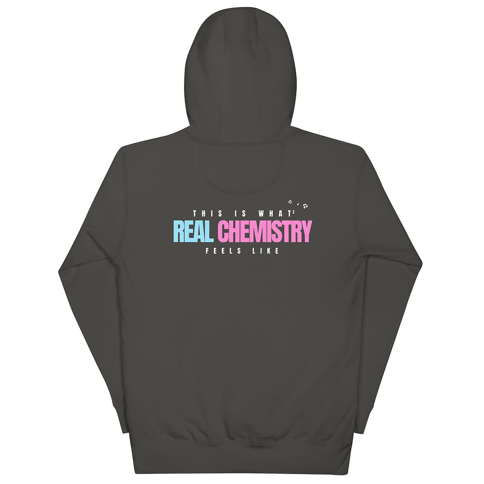 Thumbnail: Real Chemistry Color Cover Art Unisex Hoodie