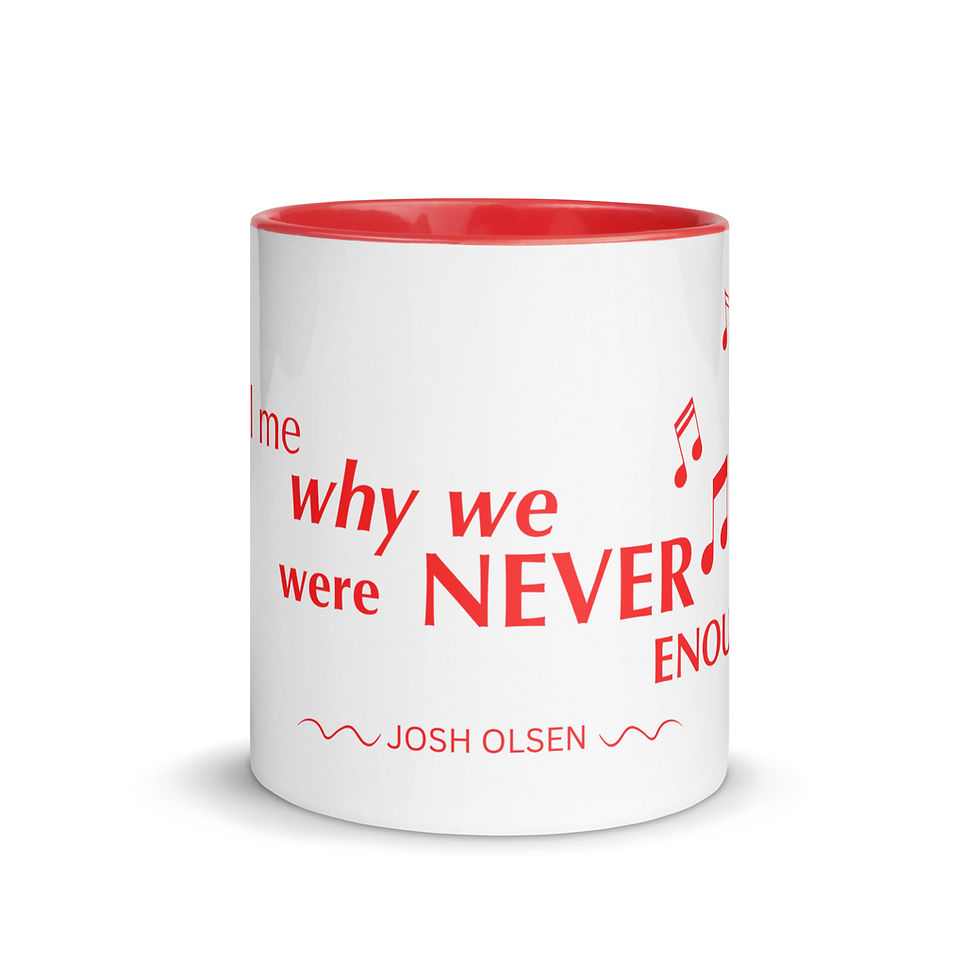 Thumbnail: BOTE Lyric Mug with Color Inside (Click to see more color options)