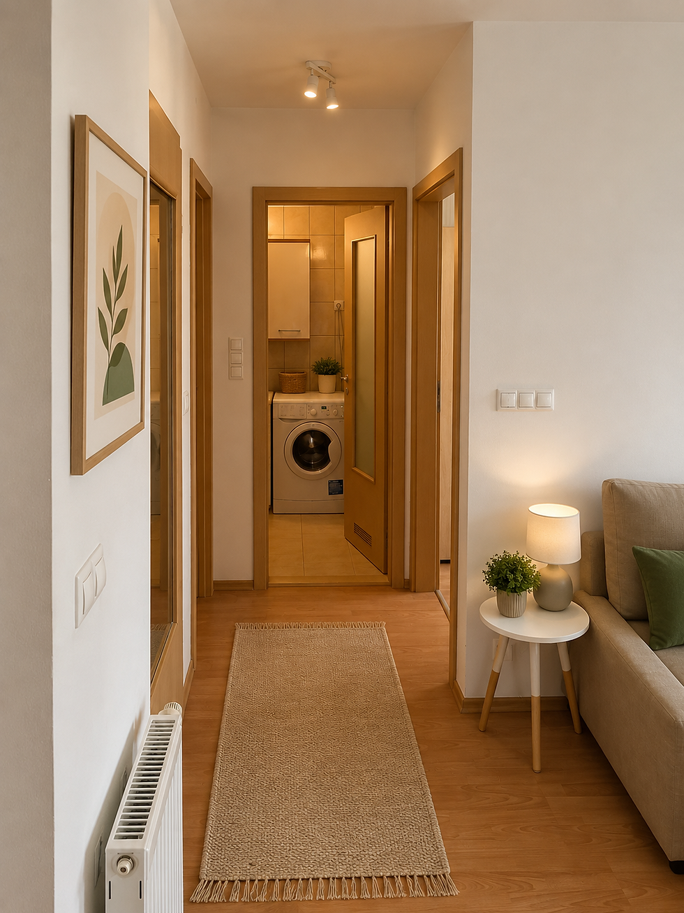 Thumbnail: SUNNY APARTMENT IN THE TŰZÉR KERT RESIDENCE
