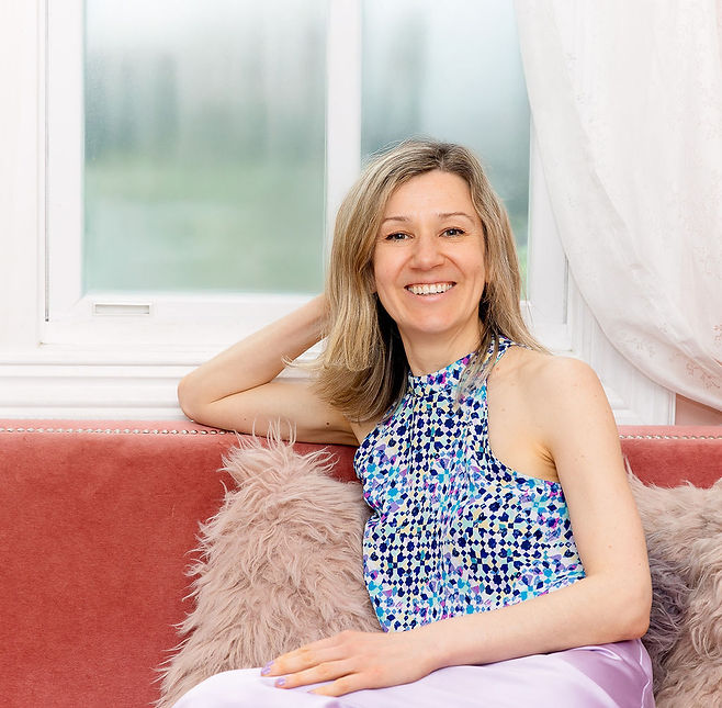 Life coach Dasha Tcherniakovskaia, who helps overachievers stop running on empty and find the root of what's keeping them stuck