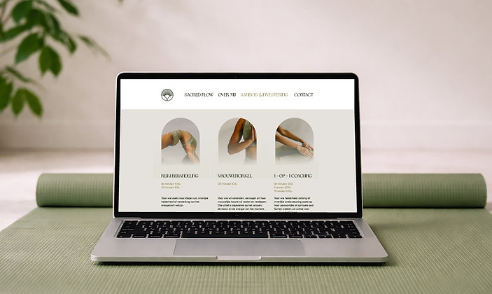 Webdesign Sacred Flow