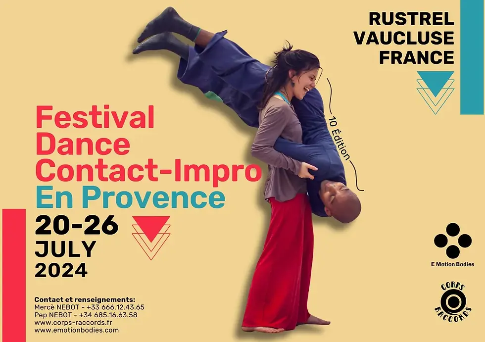 Festival de Danse Contact Improvisation en Provence