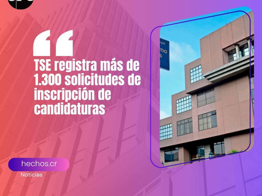 TSE registra más de 1.300 solicitudes de inscripción de candidaturas