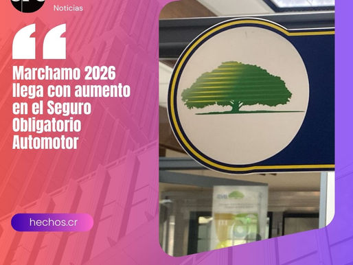 Marchamo 2026 llega con aumento en el Seguro Obligatorio Automotor
