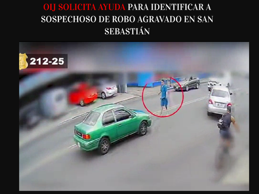Sujeto con prótesis enfrenta a conductor y le roba pertenencias