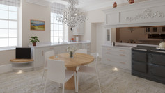 Country Kitchen 3D Visualisation