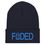 Thumbnail: Faded Stamp Knitted Beanie