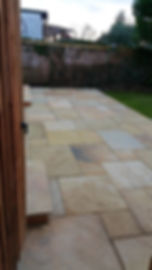 Fossil Sandstone Patio