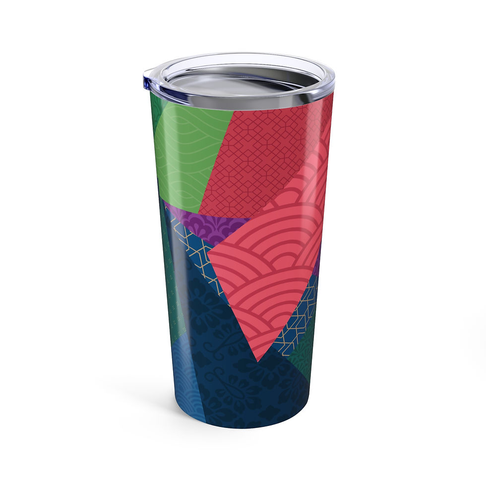 Thumbnail: Geometric Hanbok Tumbler