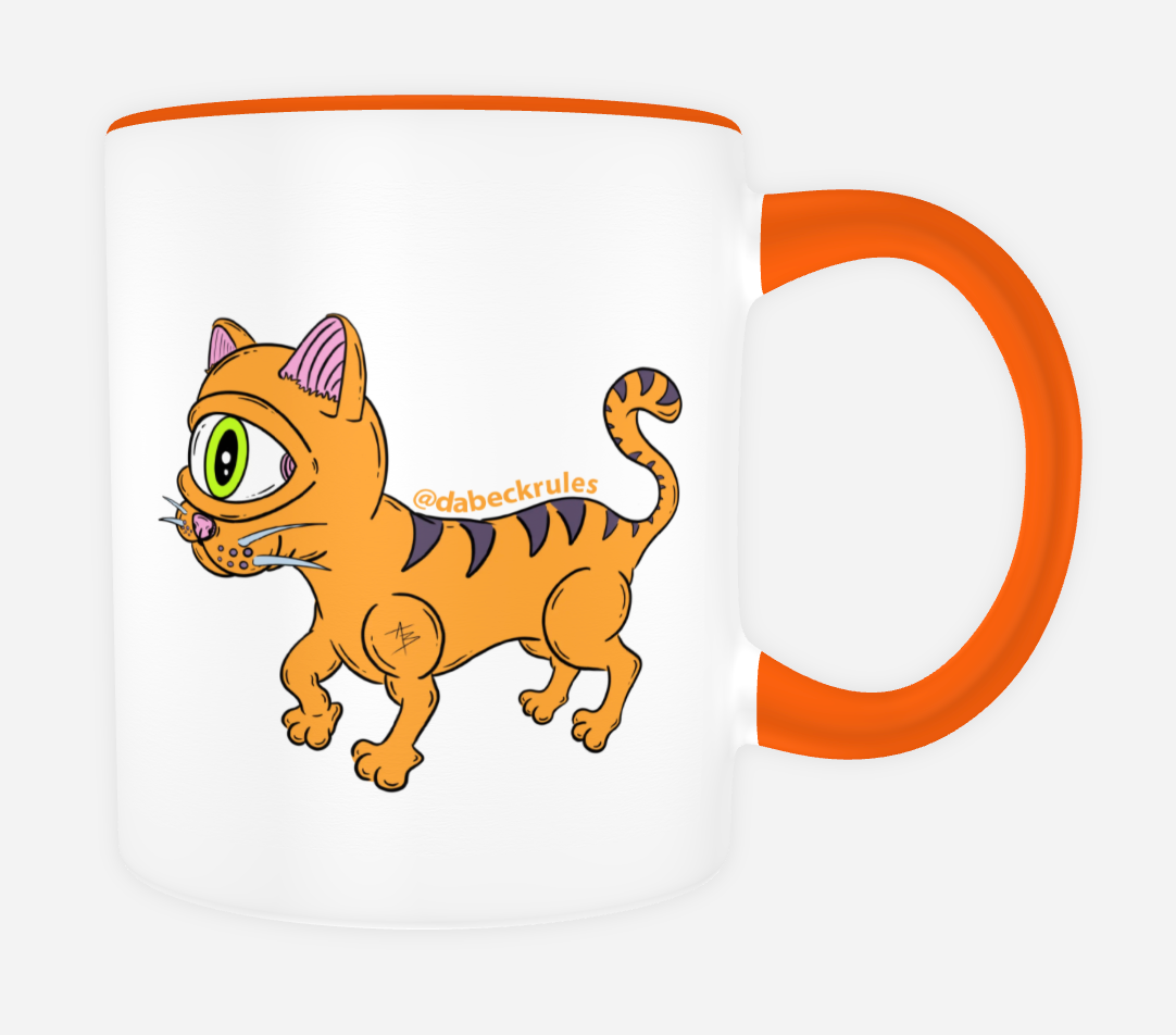 Chester the Cyclops Cat Coffee Mug