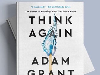 Adam Grant on Linkedin: New Book Release: "Think Again"