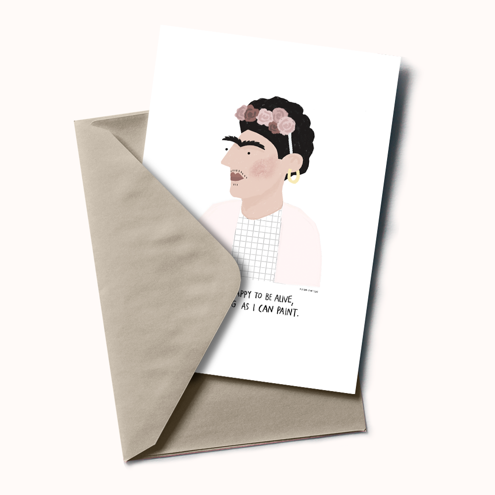 Postal Frida Kahlo