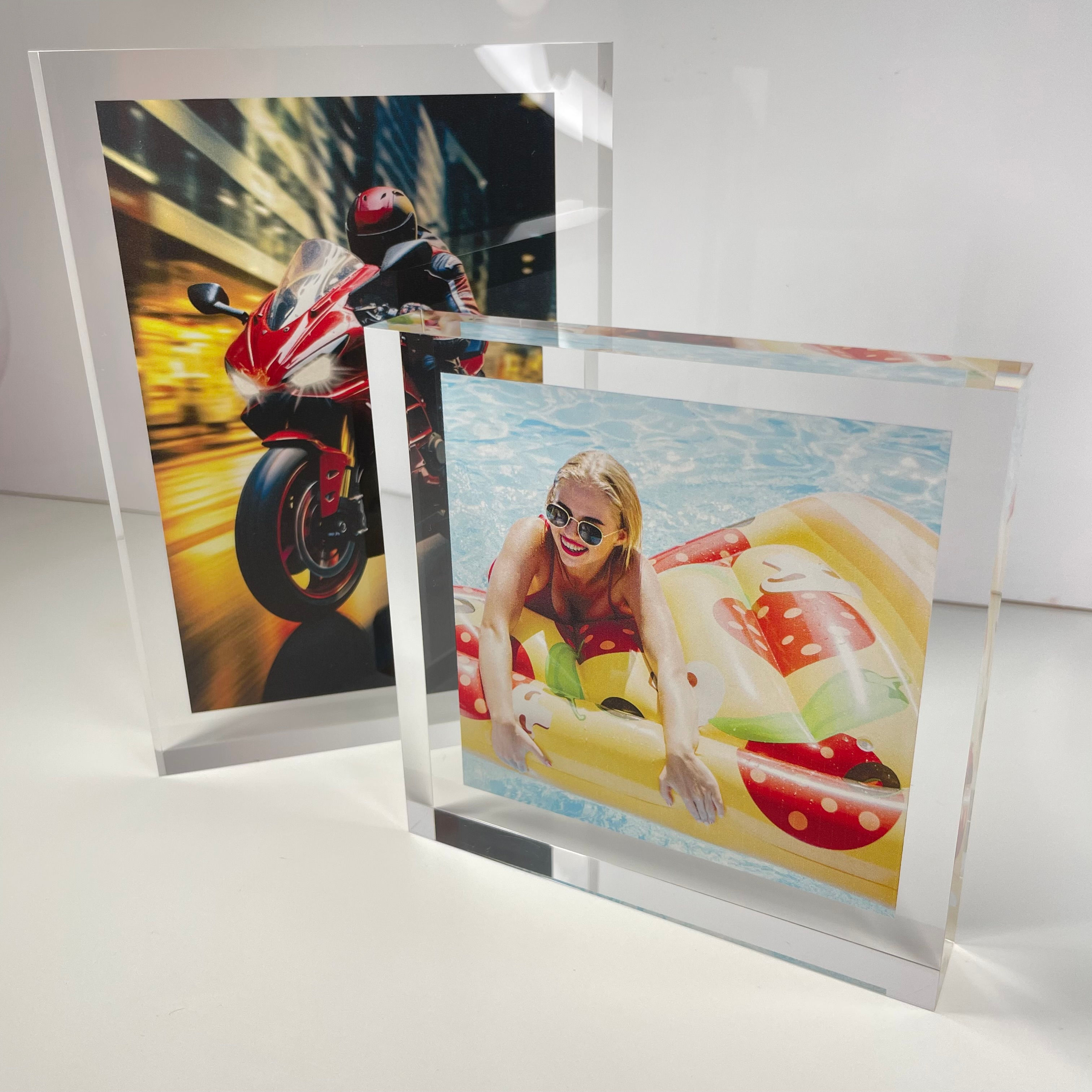 Retrato de Acrílico 12x12cm